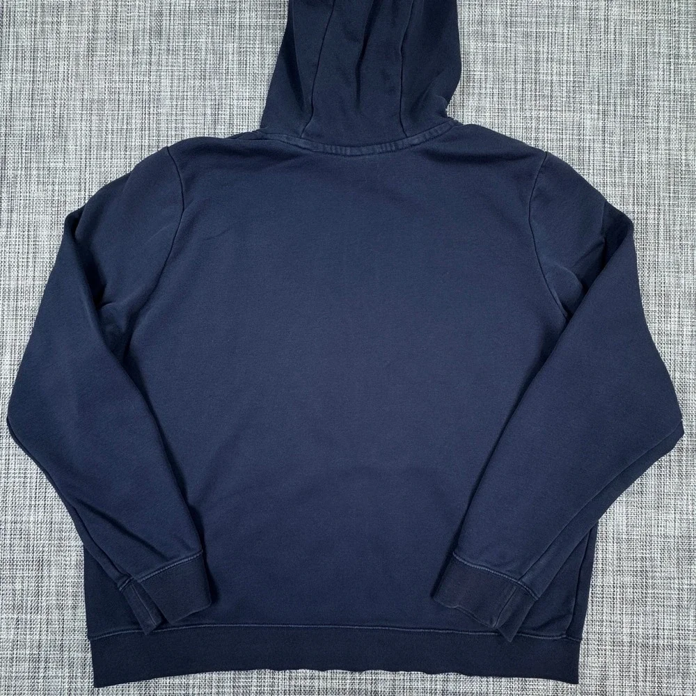 Nike Womens Sportswear Club Fleece Pullover Hoodie Navy Blue XL Athletic